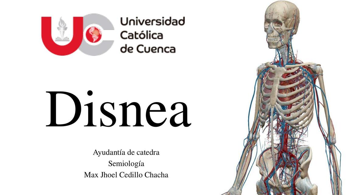 Disnea y dolor