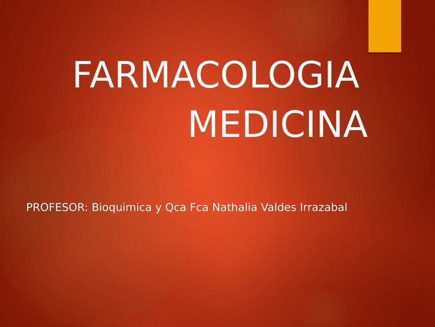 Farmacodinamica y RAM