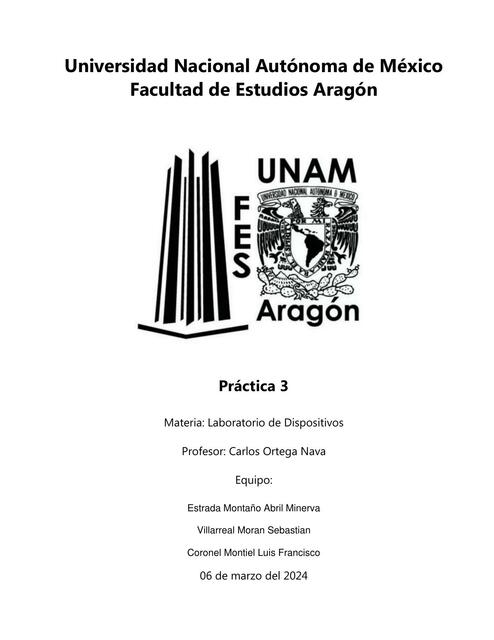 Practica 3 previo 4 Laboratorio de Dispositivos