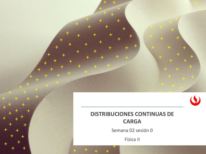 Distribuciones continuas de carga 