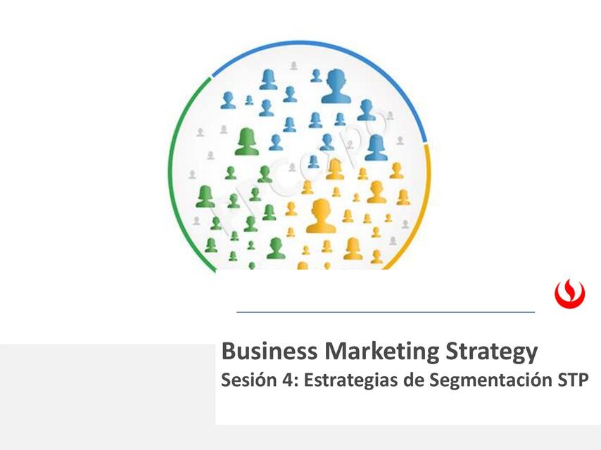 Sesión 4 Estrategias de Segmentación STP 