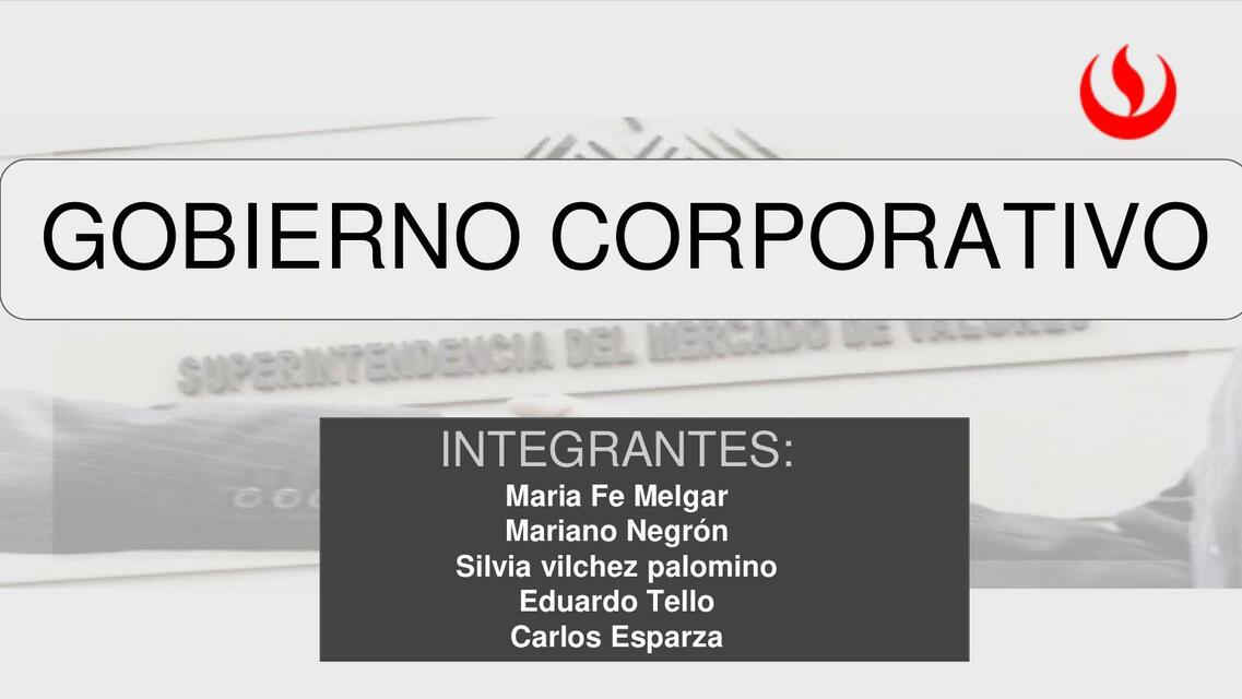 Grupo 9 gobierno corporativo