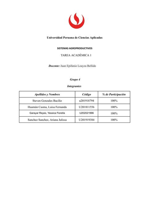 Tarea Académica 1 Cadenas Agroproductivas 