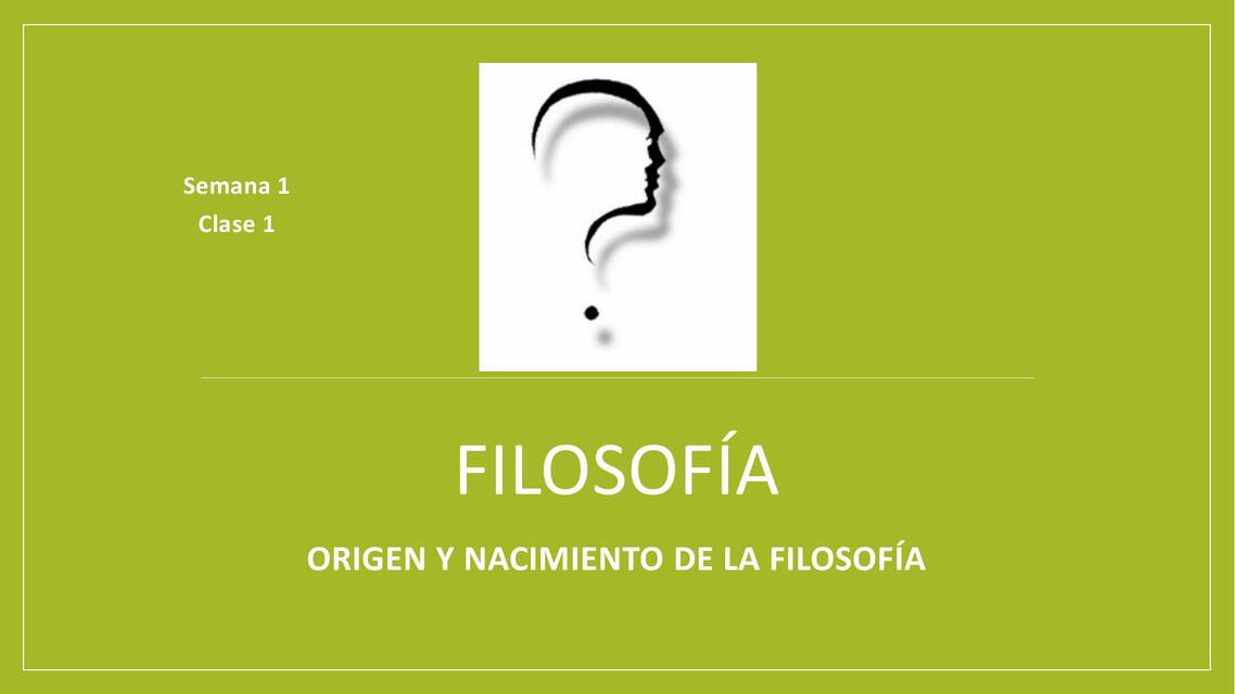 Filosofía 