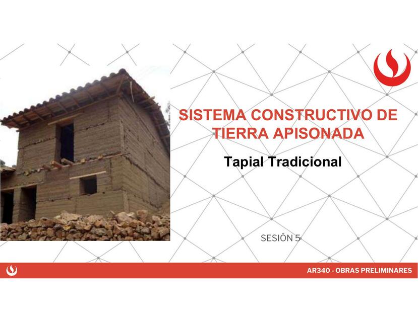 Sistema Constructivo de Tierra Apisonada 