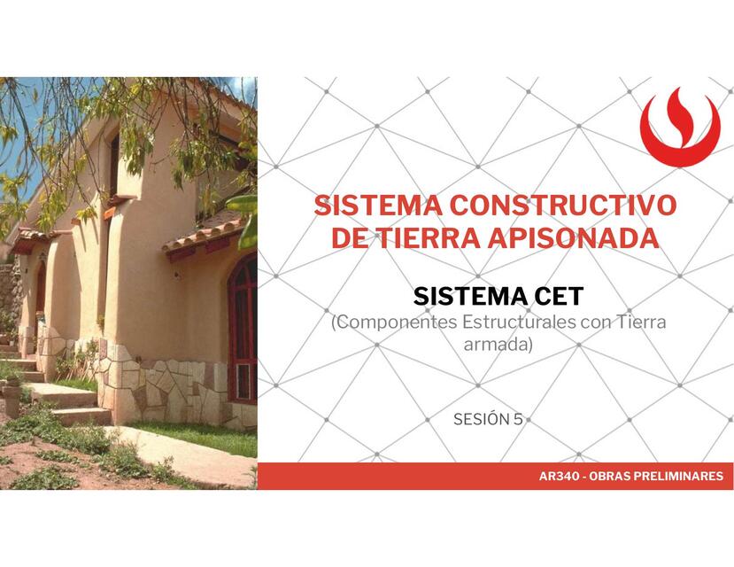 Sistema constructivo de tierra apisonada 