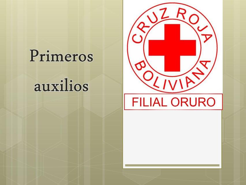 Primeros Auxilios 