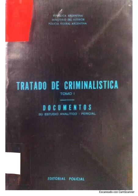 Tratado de criminalística  