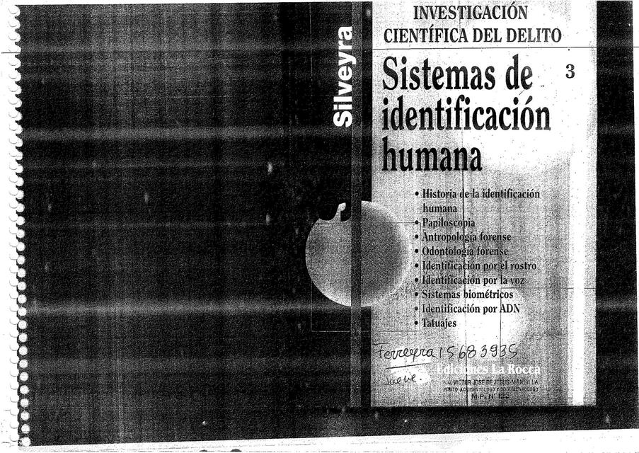 Sistemas de Identificación humana