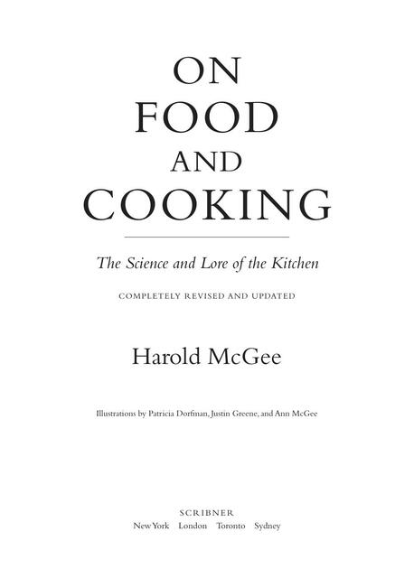 On Food and Cooking 