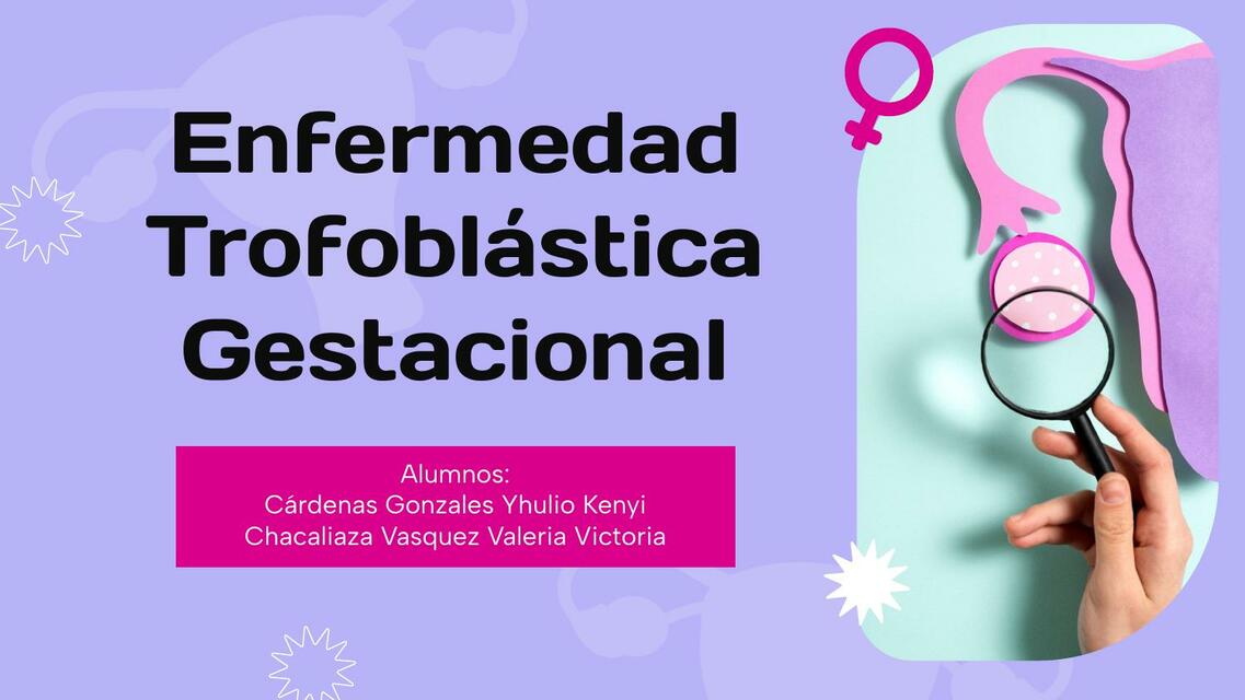 Enfermedad trofoblastica gestacional