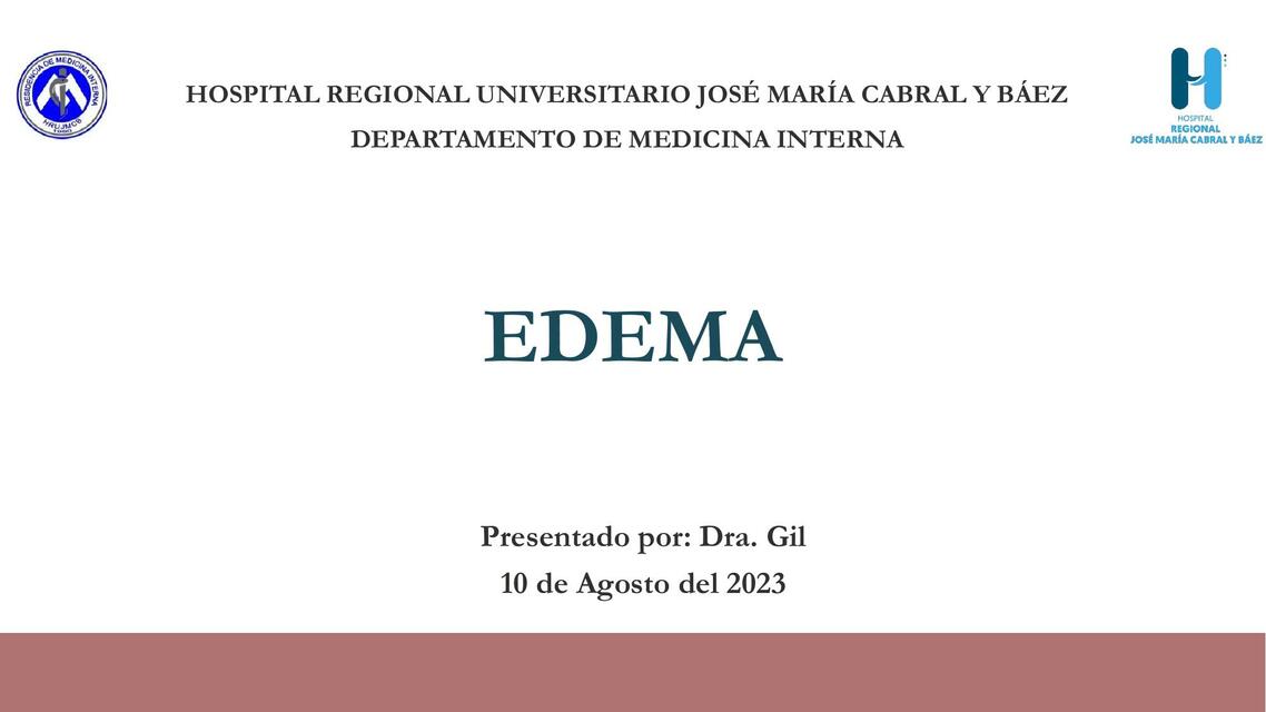 EDEMA PPT