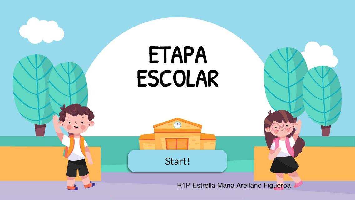 Etapa escolar