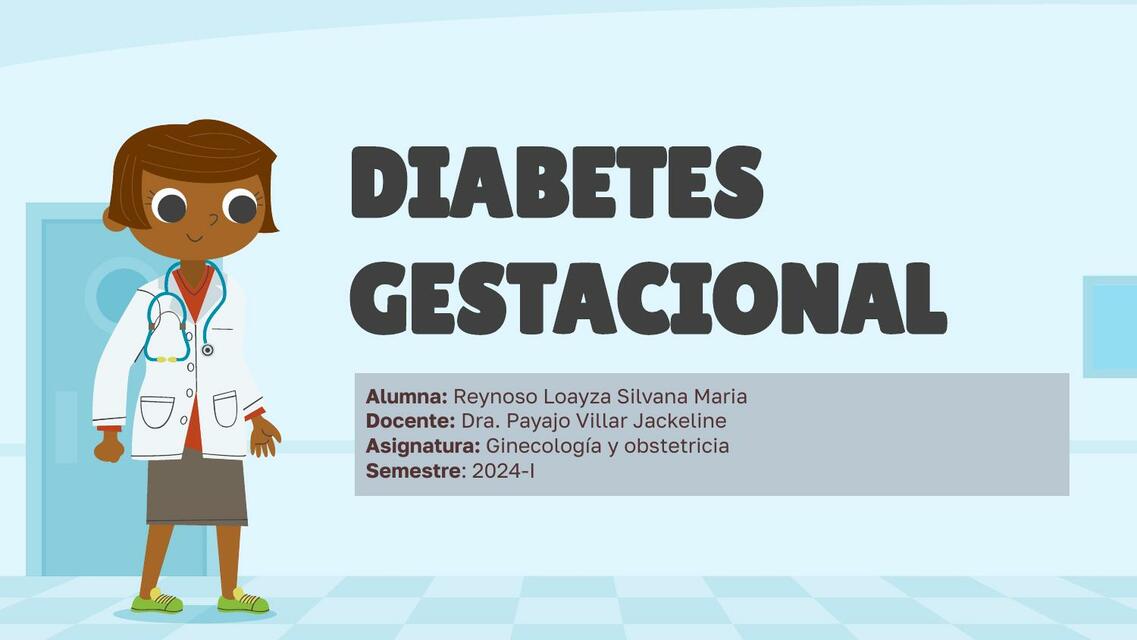 Diabetes gestacional 