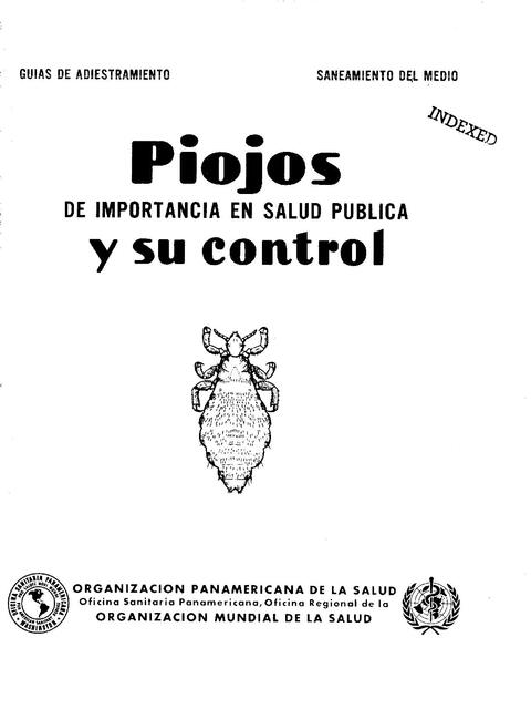 Salud publica y pediculosis