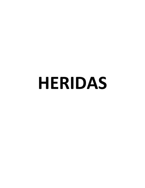 Heridas y Suturas 