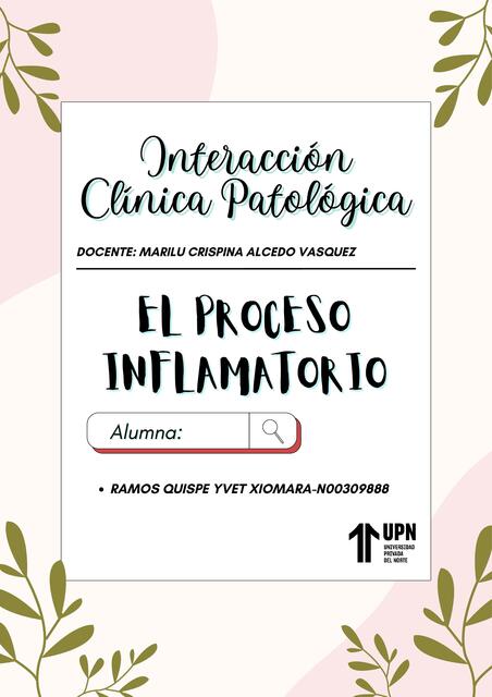 Interacción clínica patológica 