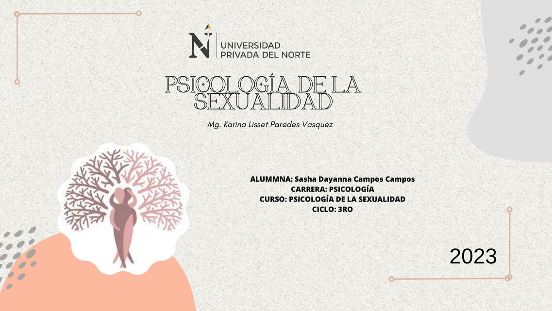 Psicología de la sexualidad 