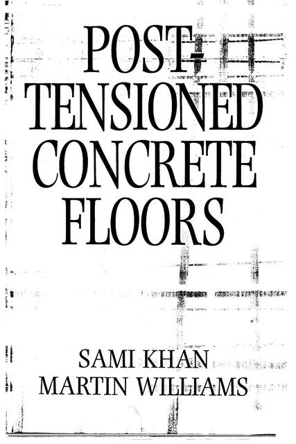 Post tensioned concrete floors