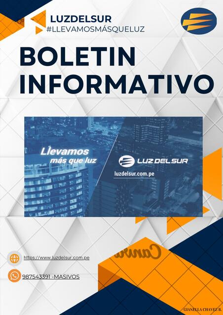 Boletín informativo 