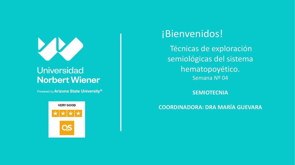 Técnicas de Exploración Semiológicas del Sistema Hematopoyético