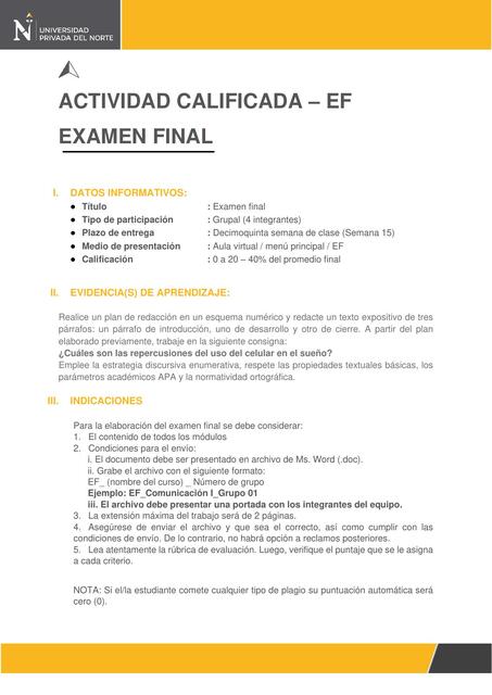 Examen Final 