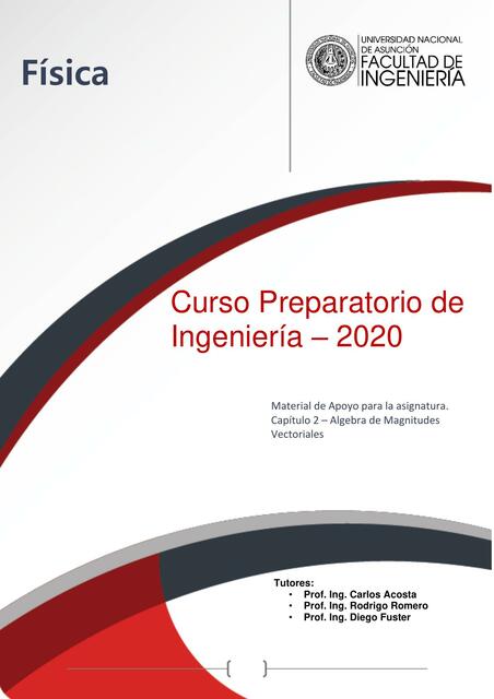 Álgebra de Magnitudes Vectoriales