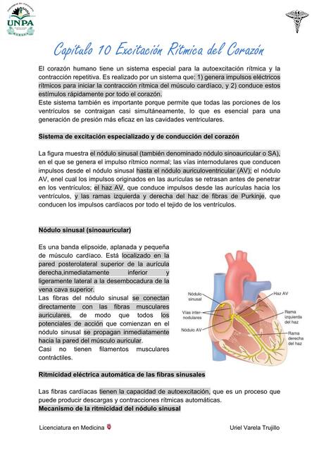 Capitulo 10 de Fisiologia Cardiaca