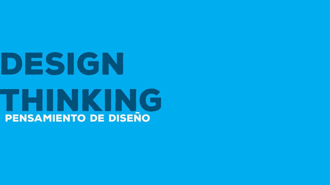 Design Thinking