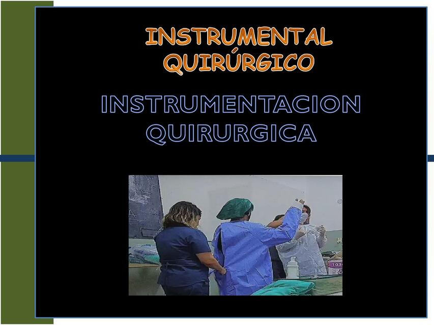 Instrumental Quirúrgico 