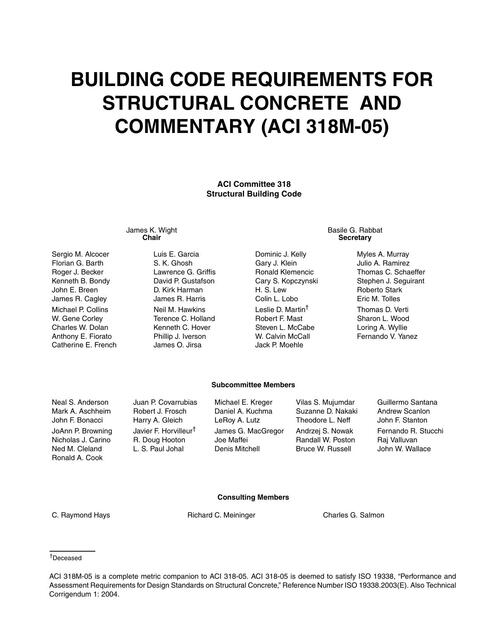 Requisitos de Reglamento para concreto estructural 