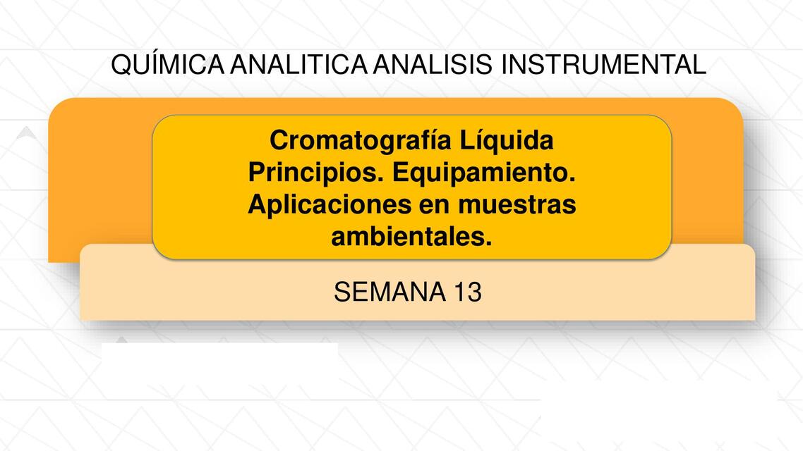 Cromatografía Líquida leslie's study place uDocz