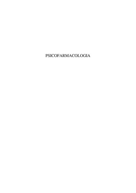 Psicofarmacología 2