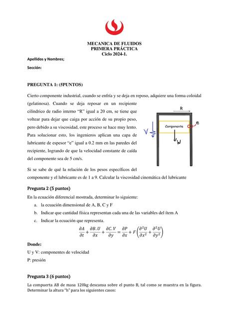 Mecánica de Fluidos 