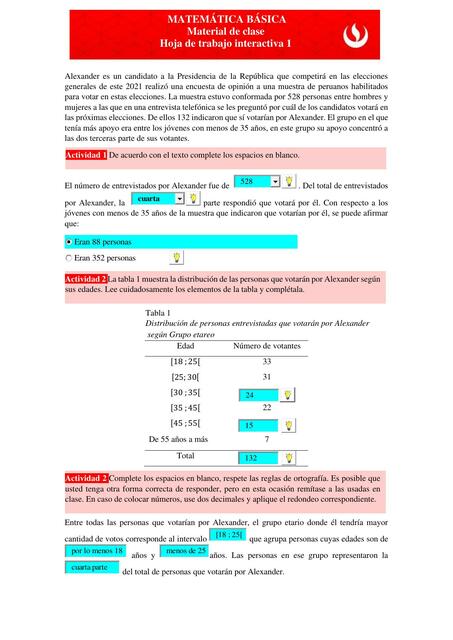 Matemática avanzada 