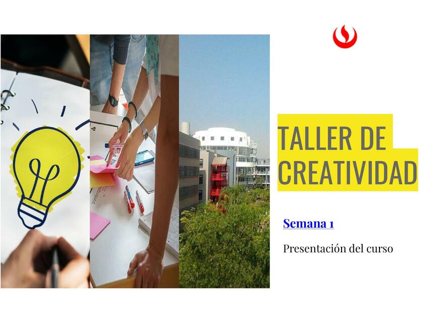 El curso presentación creatividad ver 3 w