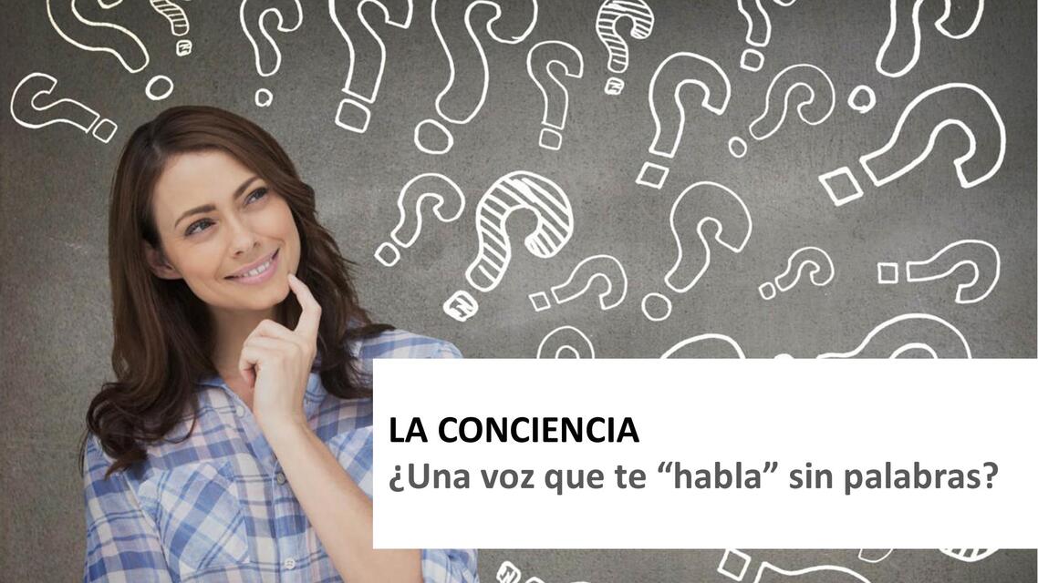 La conciencia 