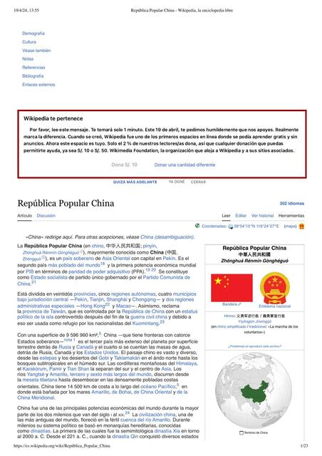 República Popular China Viviana uDocz