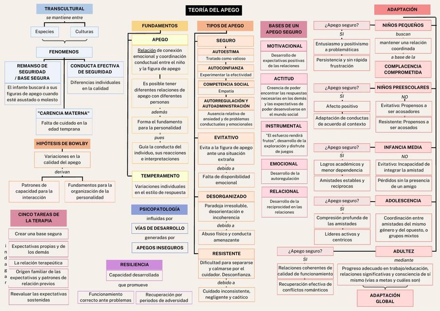 Teoría del apego  
