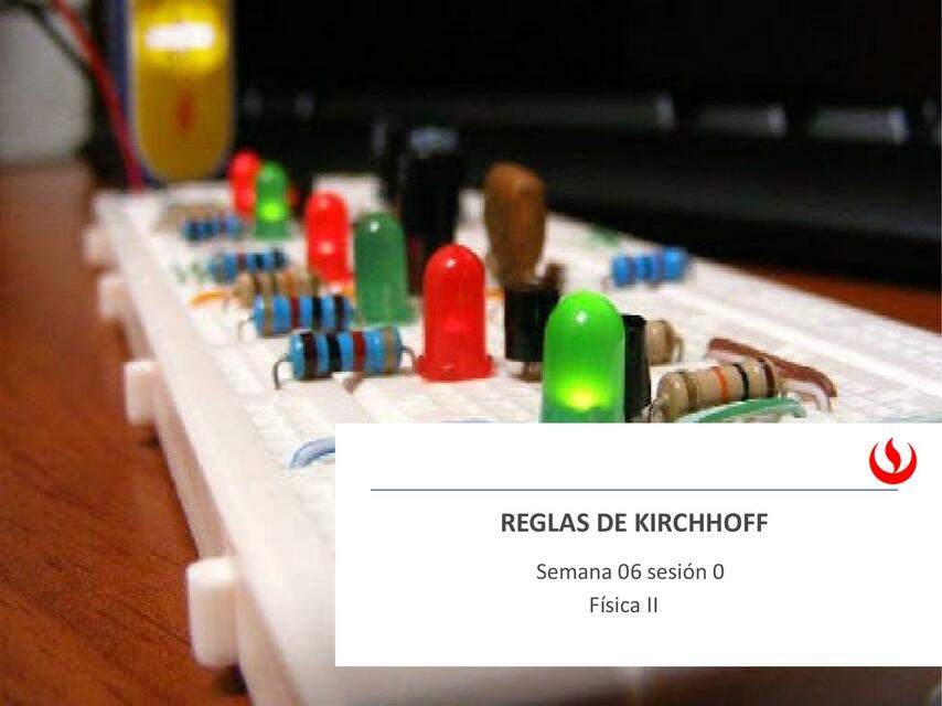 Reglas de Kirchhoff