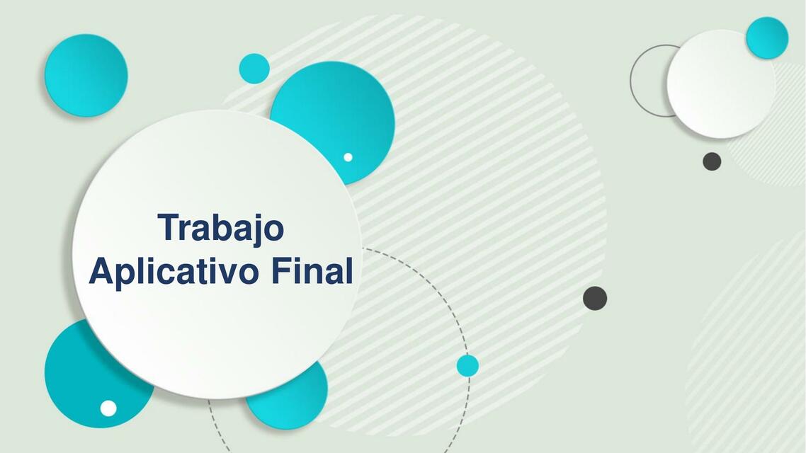 Trabajo Aplicativo Final 