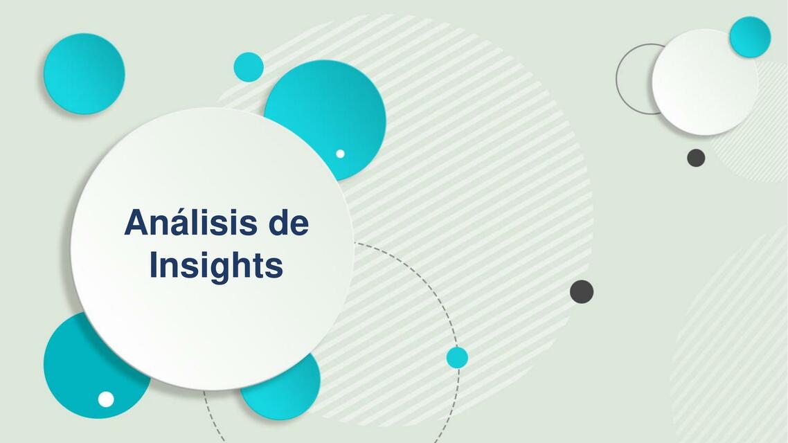 Análisis de Insights 