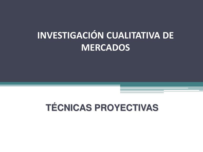 Investigacion cualitativa de mercados 