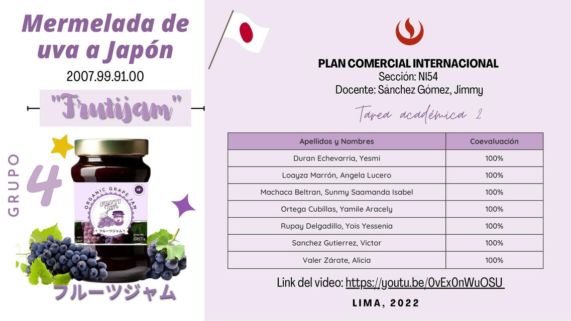 Tarea Académica -Plan Comercial