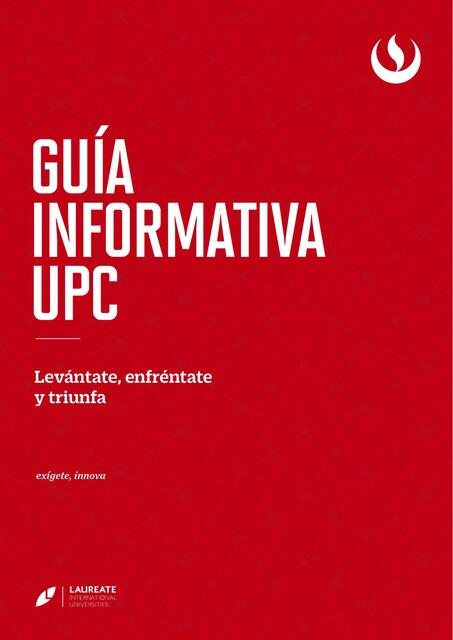 Guía informativa UPC 