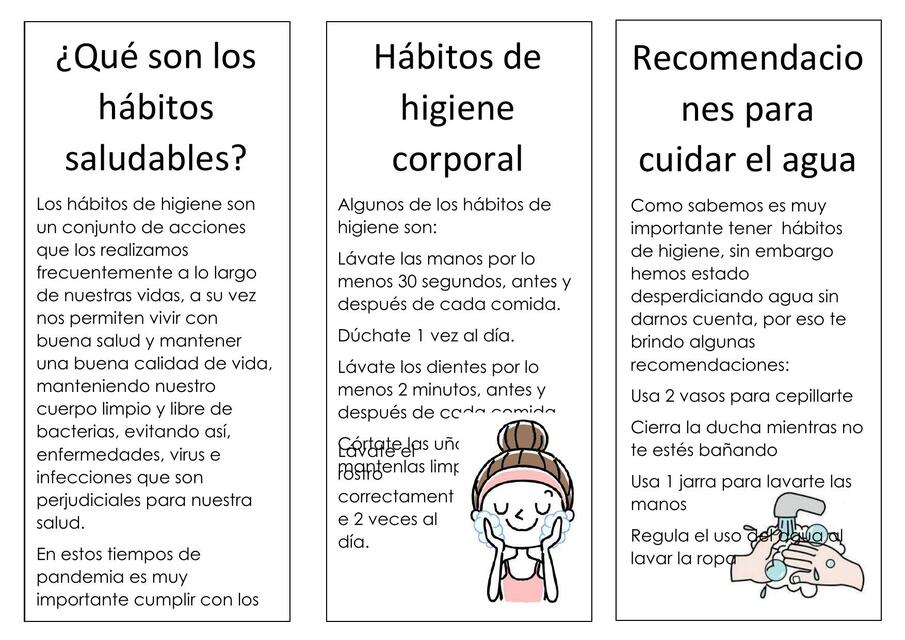 ¿Qué son los hábitos saludables?