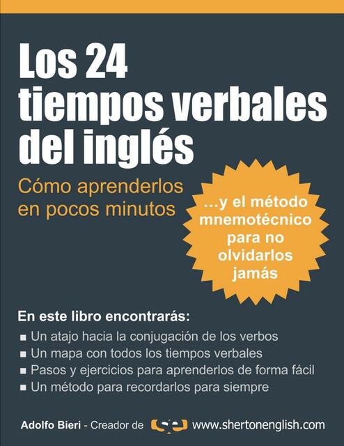 Los 24 Tiempos Verbales Del Inglés Alyson Udocz 0179