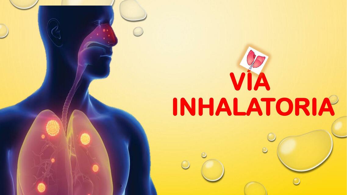 Vía Inhalatoria 