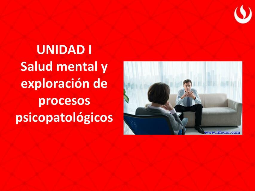 Salud Mental y exploración de procesos psicopatológicos