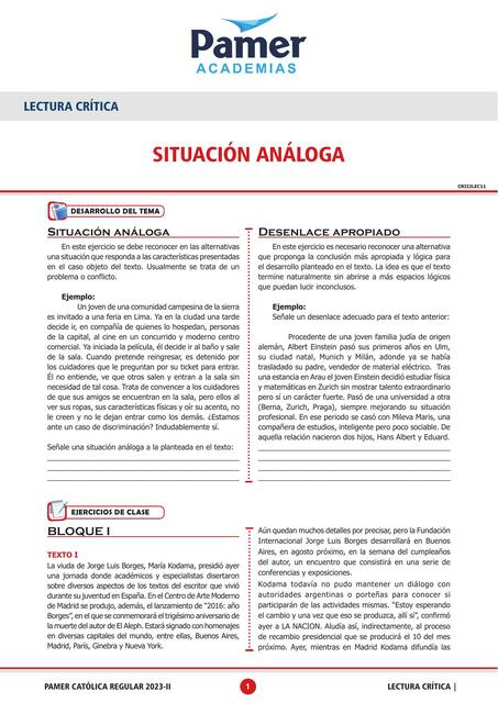 Situación analoga 